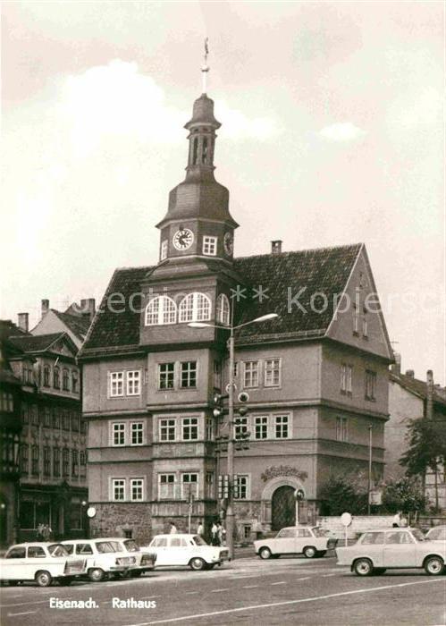 Eisenach Thueringen Rathaus