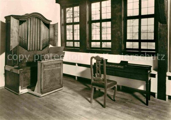 Eisenach Thueringen Instrumentensaal im Bachhaus