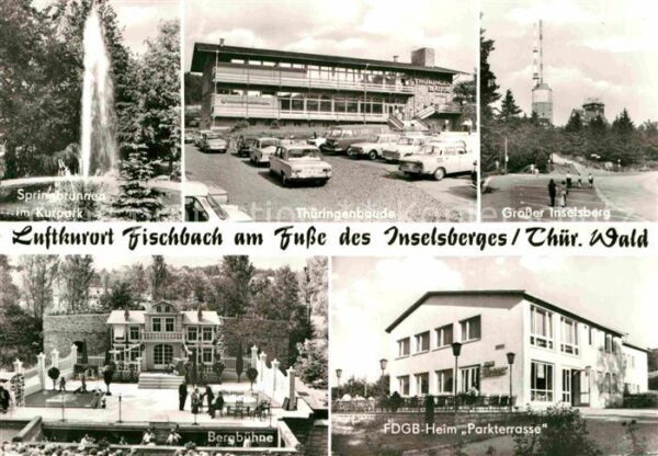 Inselsberg Schmalkalden Thüringerbaude Fischbach Bergbühne Spri