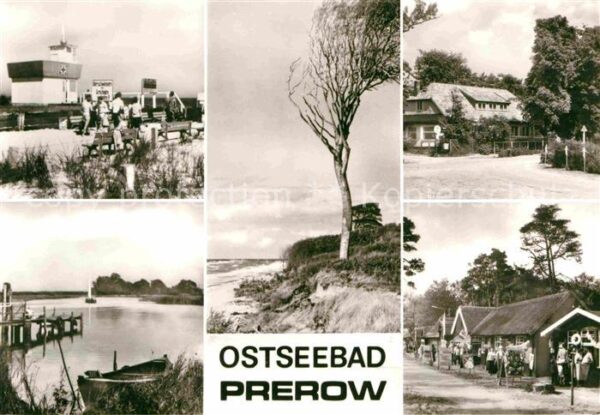 Prerow Ostseebad Hauptrettungsturm Cafe Strandeck Ladens
