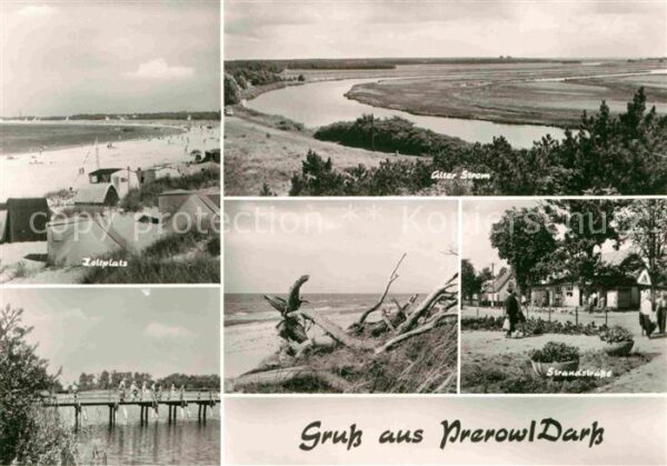 Prerow Ostseebad Panorama Zeltplatz Strand