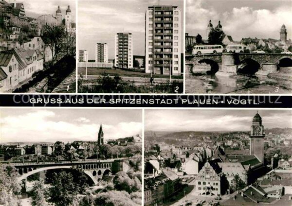 Plauen Vogtland Altes Malzhaus Punkthäuser Doktor Wilhe