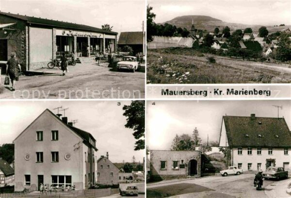 Mauersberg Konsum-Kaufstätte Kindergarten Mauersbe