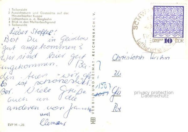 Meuselbach-Schwarzmuehle Aussichtsturm Lichtenhain an der Bergba – Bild 2