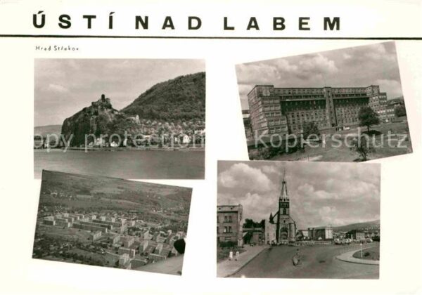 Usti nad Labem Fliegeraufnahme
