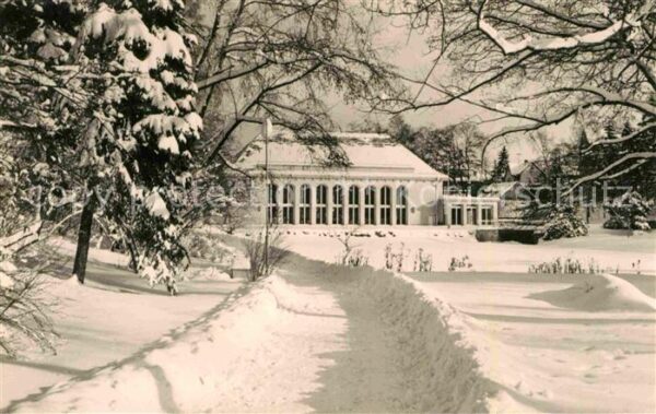 Bad Brambach Park mit Festhalle