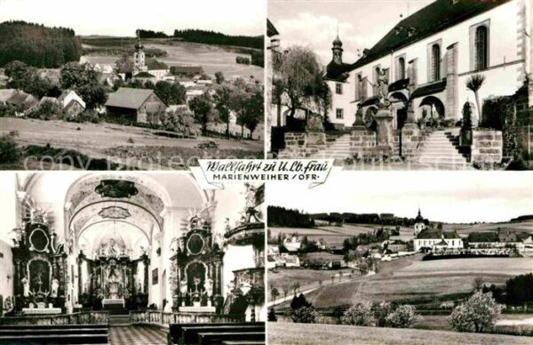 Marienweiher Wallfahrtskirche zu ULb Frau Inneres Pa