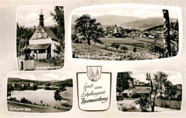 Thurmansbang Bründl Kapelle Ortsblick Rottauer See