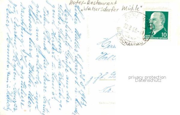 Waltersdorfer Muehle Schützengrund Hotel Restaurant Waltersd – Bild 2