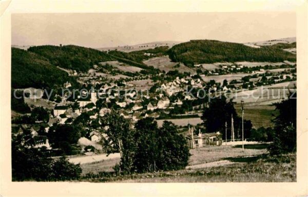 Geising Erzgebirge Panorama