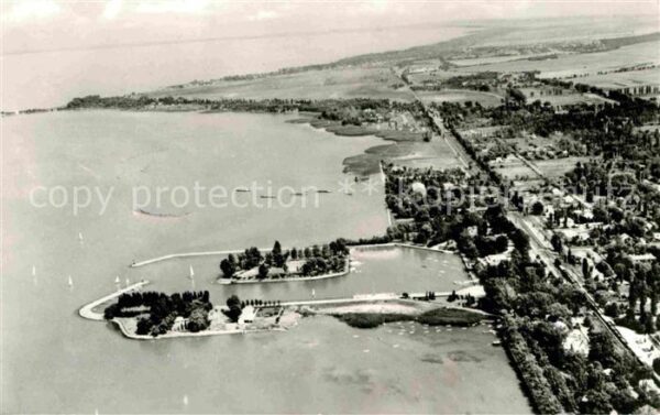 Balaton Plattensee Fliegeraufnahme