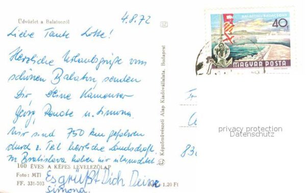 Balaton Plattensee Fliegeraufnahme – Bild 2