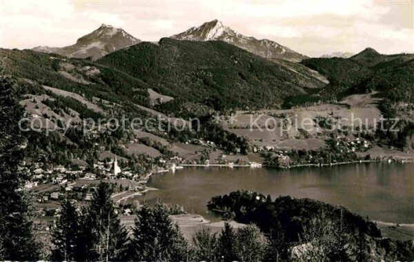 Schliersee mit Wendelstein und Breitenstein