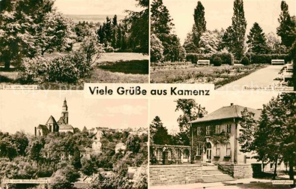 Kamenz Sachsen Hufberg Rosengarten Lessinghaus Reinhar