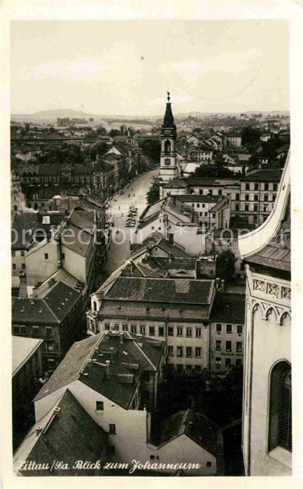 Zittau Stadtblick mit Johanneum