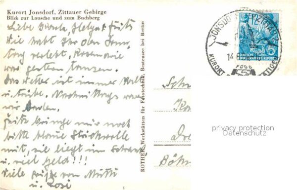 Jonsdorf mit Lausche und Buchberg – Bild 2