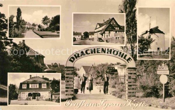 Syrau Vogtland Teilansichten Drachenhöhle