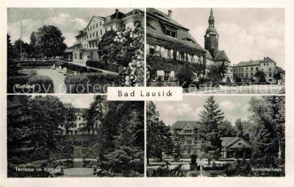 Bad Lausick Kurhotel Hauptstr Terrasse Kurpark Kurm