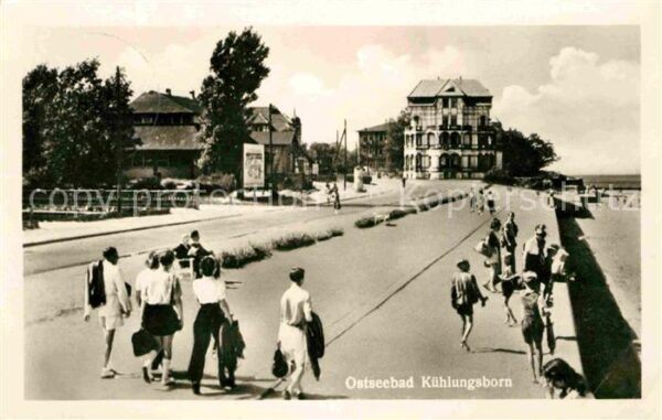 Kuehlungsborn Ostseebad Promenade