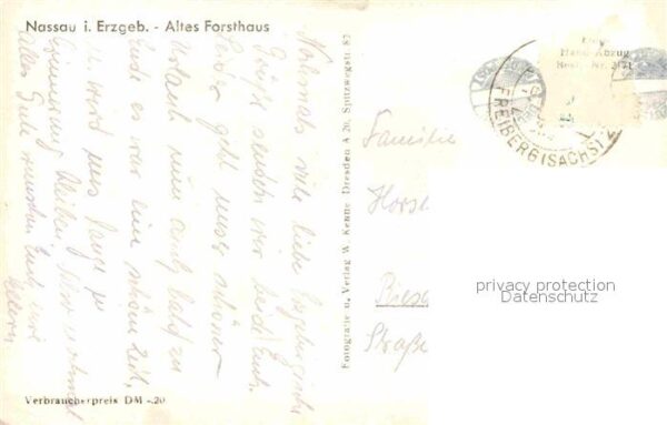 Nassau Erzgebirge Altes Forsthaus – Bild 2