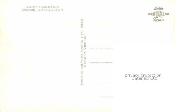 Osterode Harz Sösetalsperre – Bild 2