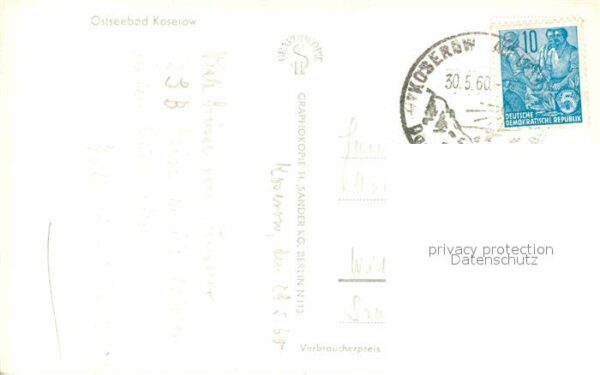 Koserow Ostseebad Usedom Strand Steilküste – Bild 2