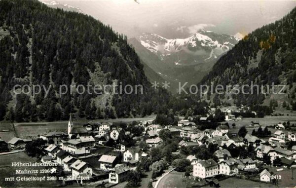 Mallnitz Kaernten mit Geiselkopf