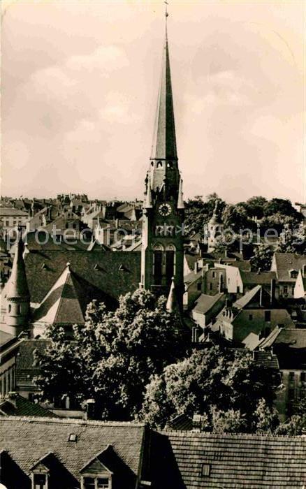 Altenburg Thueringen Blick vom Nikolaiturm