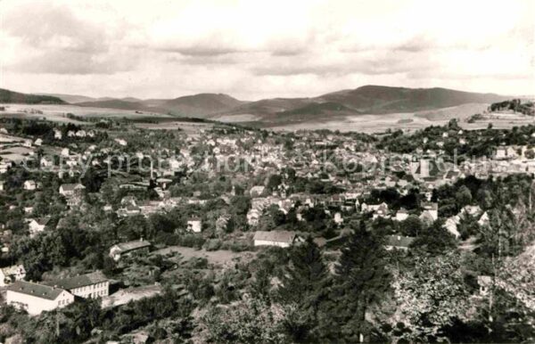 Schmalkalden Blick vom Wolfsberg