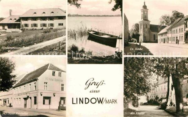 Lindow Mark Kindergenesungsheim Gudelack See Ev Kir