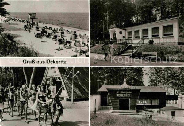 Ueckeritz Usedom Strand Strandklause Neptunfest Fischerh