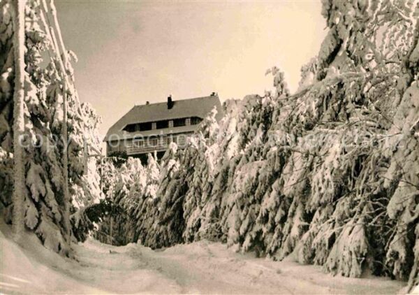 Zittau Die Hochwaldbaude im Zittauer Gebirge