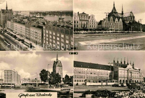 Rostock Lange Str Stadthafen Interhotel Warnow
