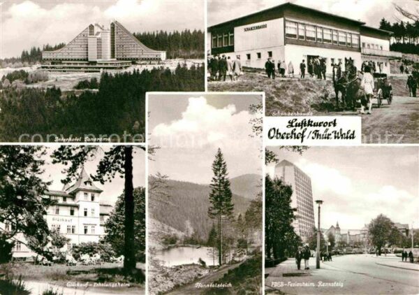 Oberhof Thueringen Interhotel Panorama Schanzenbaude Glück
