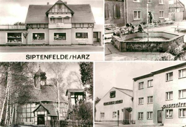 Siptenfelde Landwarenhaus Springbrunnen Kirche Gloc