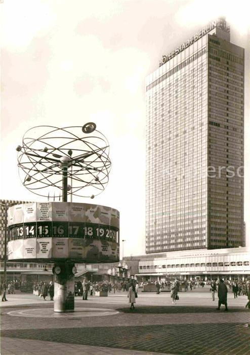Berlin Interhotel Stadt Berlin Uraniasäule mit
