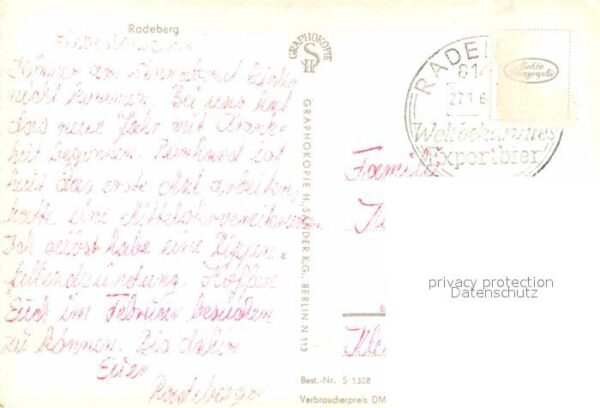 Radeberg Sachsen Teilansicht – Bild 2