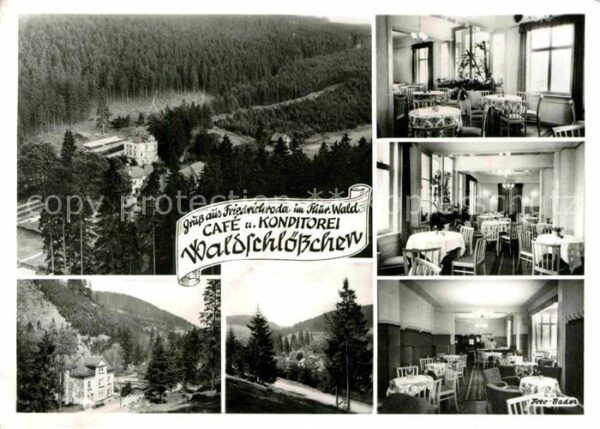Friedrichroda Cafe Konditorei Waldschlösschen Gasträu