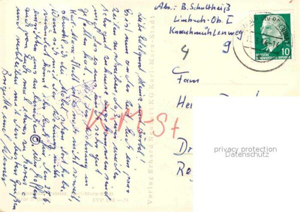 Karl-Marx-Stadt Hotel Moskau – Bild 2