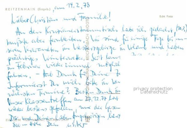 Reitzenhain Erzgebirge Teilansicht – Bild 2