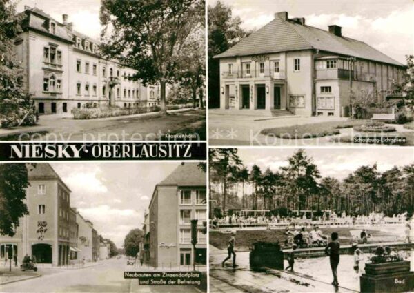 Niesky Krankenhaus Schauburg Lichtspiele Stras