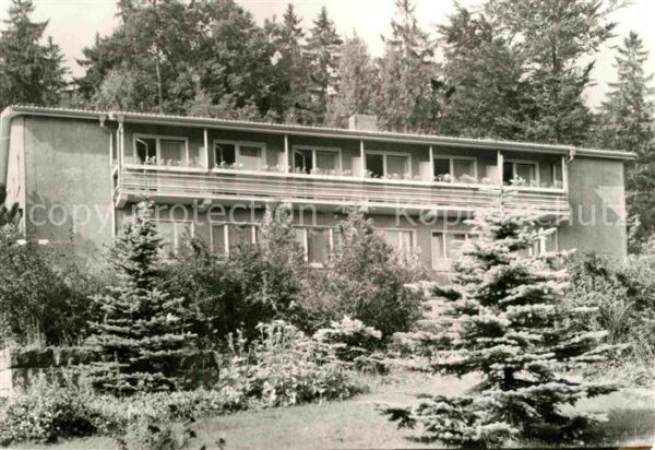 Hartha Tharandt Betriebsgenesungsheim der Dt Reichsbahn