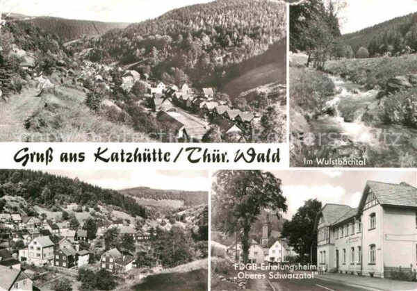 Katzhuette Panorama Wulstbachtal FDGB Erholungshei