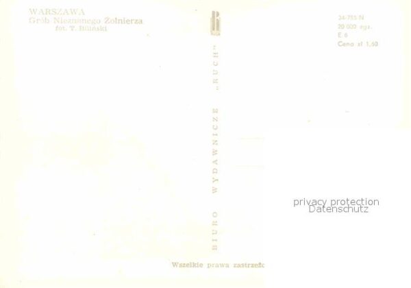 Warszawa Grob Nieznanego Zolnierza – Bild 2