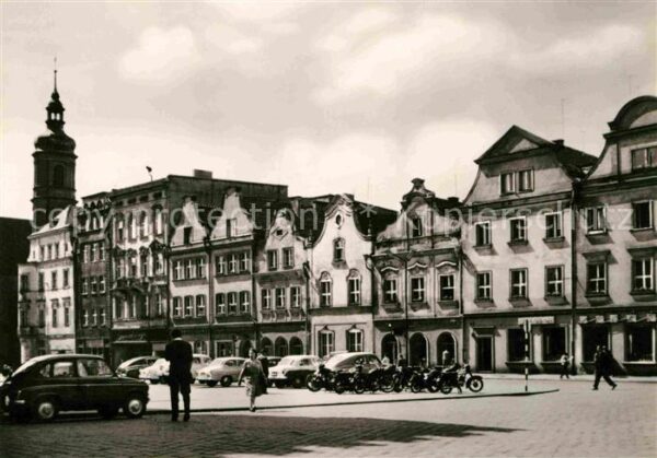 Opole Oppeln Oberschlesien Barokowe kamieniezki w Rynku