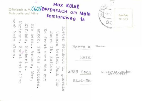 Offenbach Main Mainpartie und Fähre – Bild 2