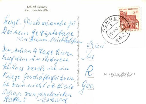 Lichtenfels Bayern Schloss Schney – Bild 2