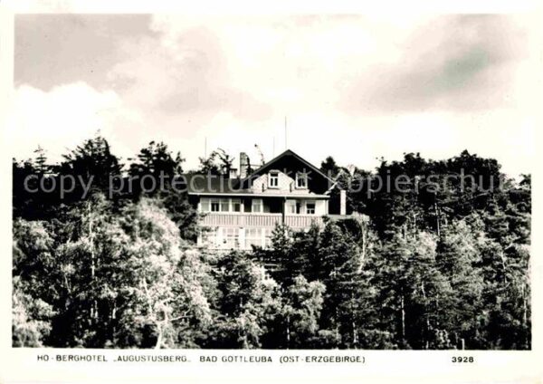 Bad Gottleuba-Berggiesshuebel HO Berghotel Augustusberg