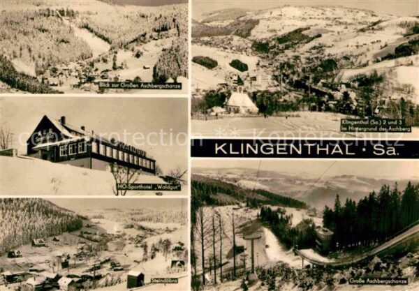 Klingenthal Vogtland Gr Aschbergschanze HO Sporthotel Waldgu