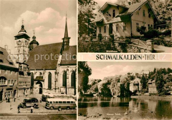 Schmalkalden Altmarkt Waldhaus Neuer Teich